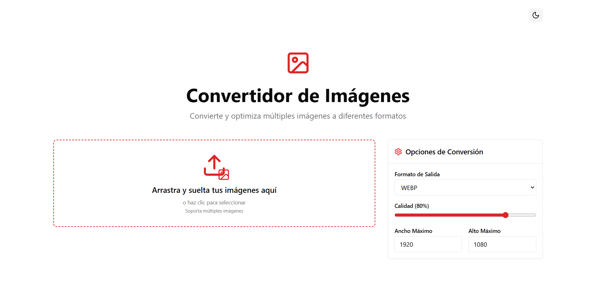Comprimir imágenes